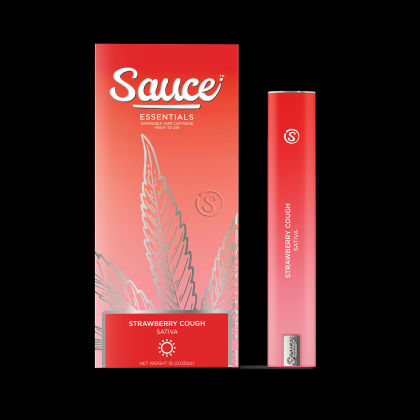 Sauce Essentials Strawberry Cough Vape Cartridge