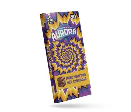 Aurora 5g Magic Mushrooms - Milk Chocolate Bar   