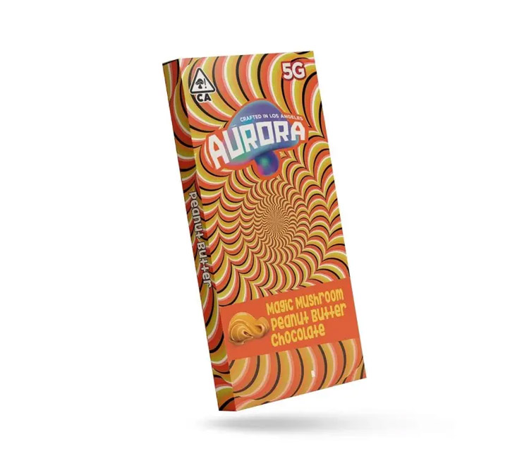 Rarefied Psychedelic Mushroom Dark Chocolate (Sea Salt) Bar 7g 