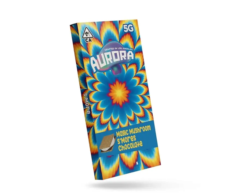 Rarefied Psychedelic Mushroom Dark Chocolate (Sea Salt) Bar 7g 