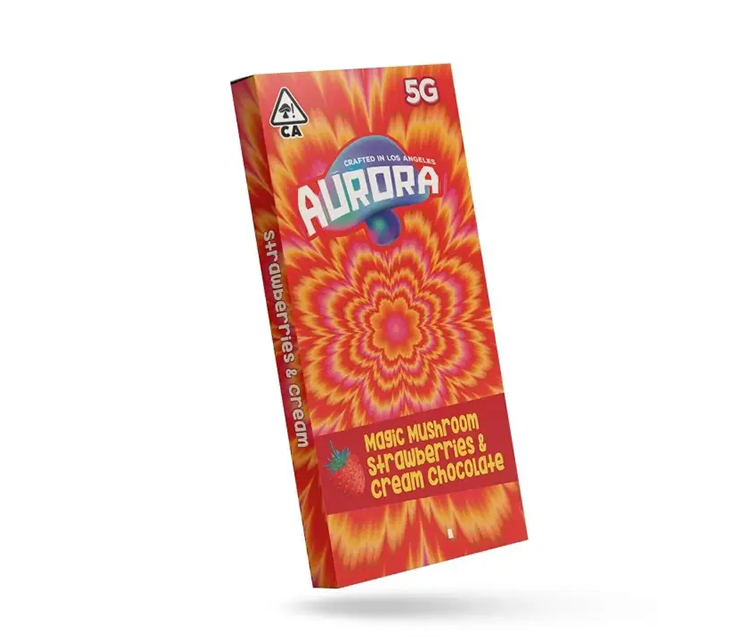 Rarefied Psychedelic Mushroom Dark Chocolate (Sea Salt) Bar 7g 