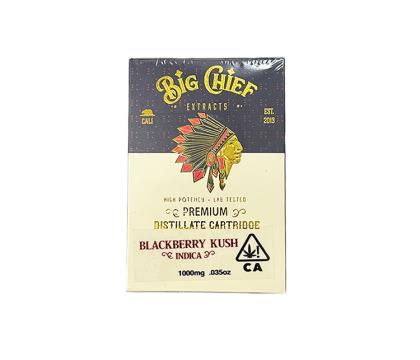 big chief live cart blackberry kush