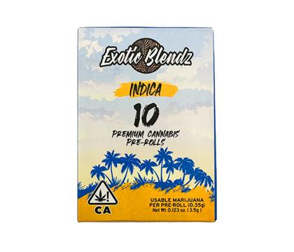 exotic blendz preroll indica