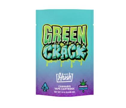 hush vape cart green crack