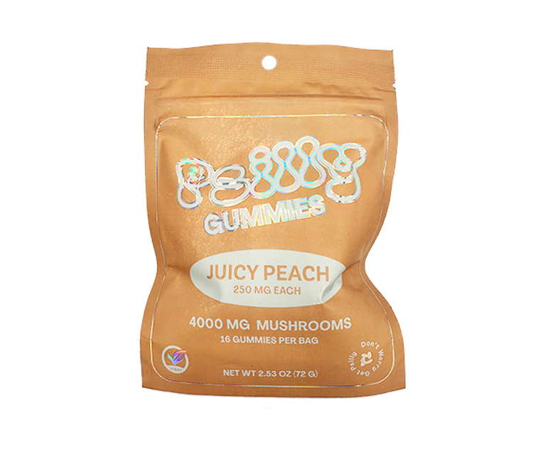 psilly gummies juicy peach