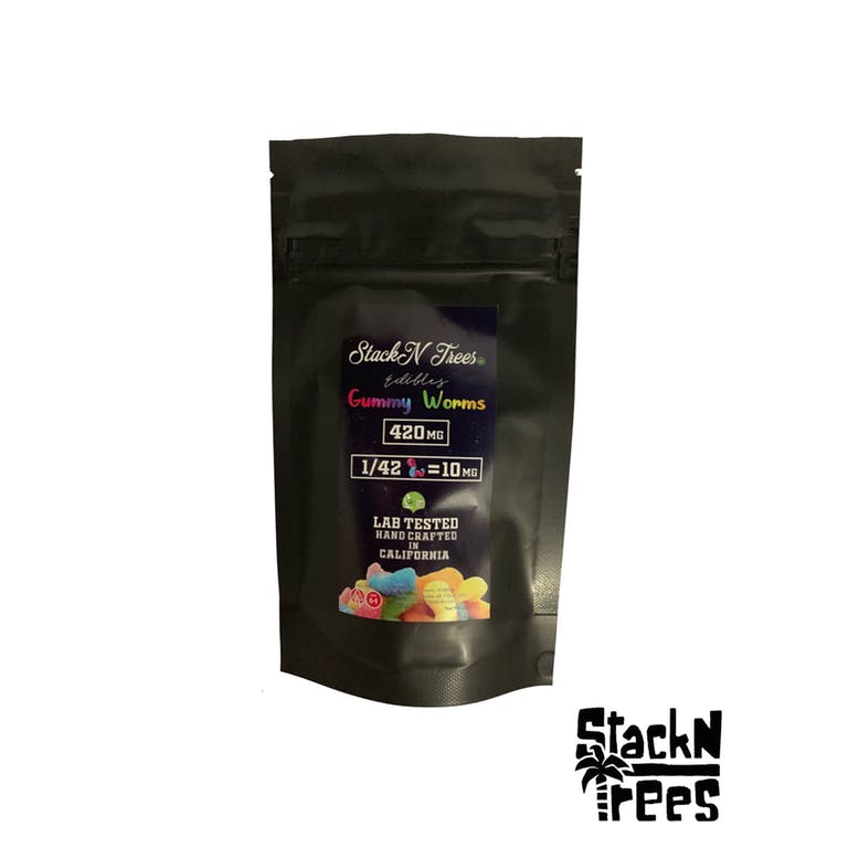 Stack n Trees Peach Rings 5000mg gummies