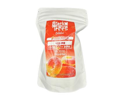 Stack'N Trees Peach Rings 420mg
