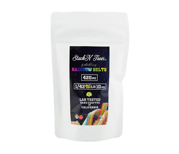 Stack'N Trees Rainbow Belts 420mg