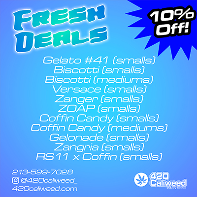 Marijuana with 10%off smalls and delivery