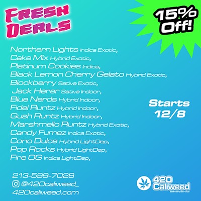 Marijuana Delivery best in Los Angeles