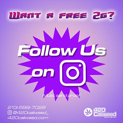 Marijuana with Instagram and delivery