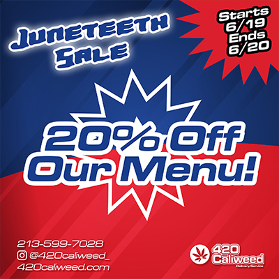 Marijuana with juneteenth20% and delivery